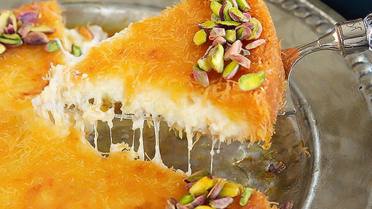 الكنافة النابلسية على أصولها بكل أسرارها زي محلات الحلواني .. هتبقي أستاذة فيها 5 الكنافة النابلسية على أصولها بكل أسرارها زي محلات الحلواني .. هتبقي أستاذة فيها