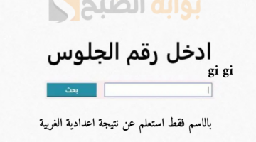 بالاسم فقط نتيجة اعدادية الغربية