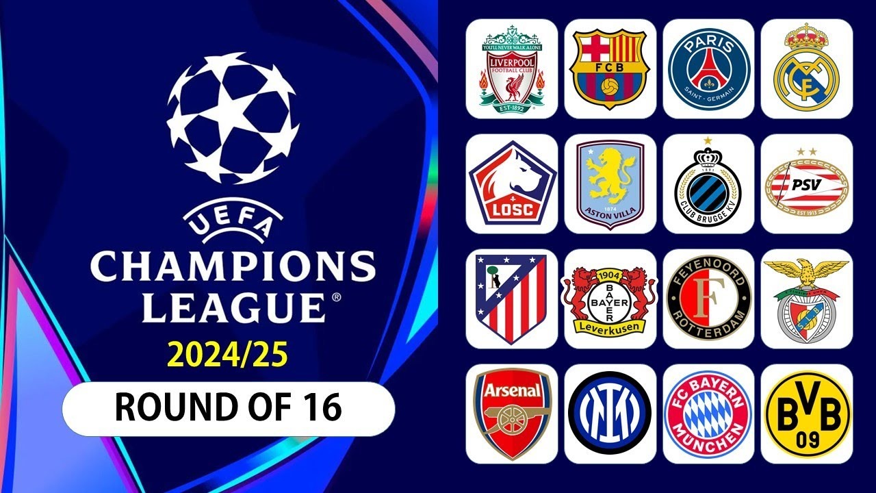 برشلونة ضد باريس؟!.. نظام قرعة دوري أبطال أوروبا 2025 لدور الـ16 والمواجهات المحتملة