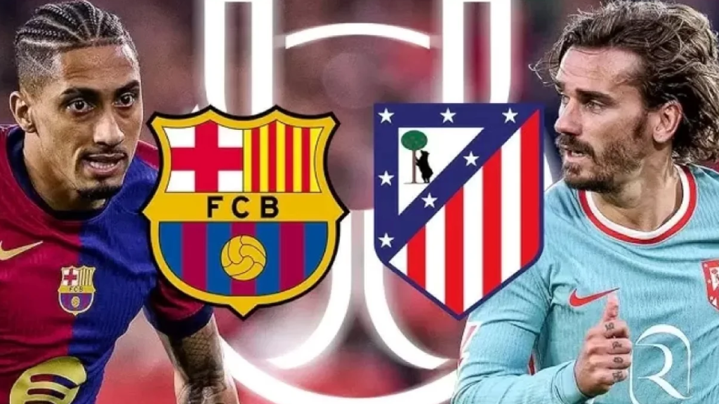 بين سبورت hd .. مباراة برشلونة واتلتيكو مدريد اليوم في الدوري الاسباني التشكيل الرسمي من تويتر