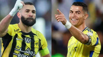 بنزيما يُعادل رونالدو. جدول ترتيب هدافي الدوري السعودي بعد نهاية الجولة 21