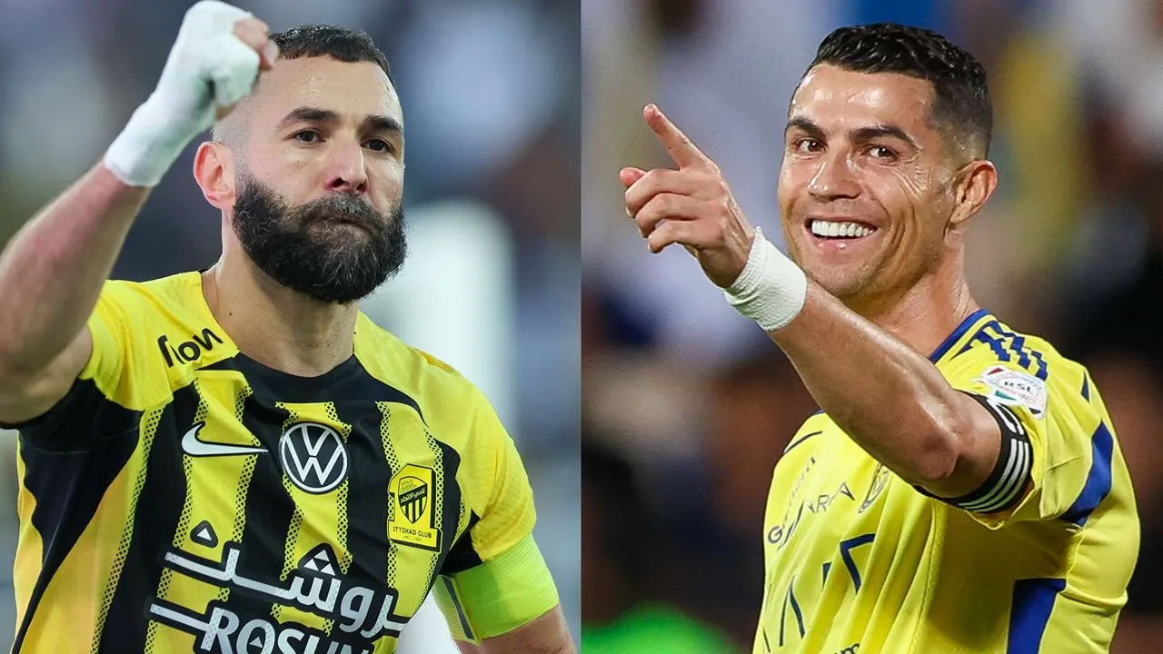 بنزيما يُعادل رونالدو.. جدول ترتيب هدافي الدوري السعودي بعد نهاية الجولة 21