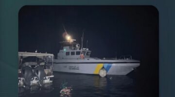 تحرك عاجل من حرس الحدود بشأن مواطنين تعطلت واسطتهما البحرية في عرض البحر بمنطقة مكة 2