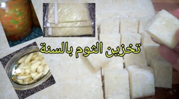 تخزين الثوم