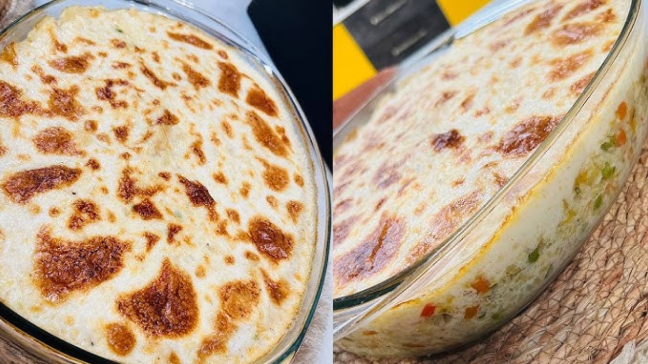 وصفة جديدة ومميزة.. طريقه تحضير صنية الارز البني بالبشاميل