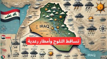 حالة الطقس في العراق اليوم الخميس و طقس العراق هذا الأسبوع