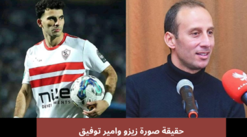 حقيقة صورة زيزو وامير توفيق