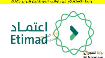 رابط الاستعلام عن راواتب الموظفين فبراير 2025
