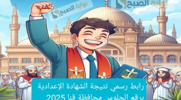 رابط رسمي نتيجة الشهادة الإعدادية برقم الجلوس محافظة قنا 2025