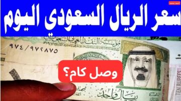 سعر الريال السعودي مقابل الجنيه المصري اليوم الاثنين 3 2 2025
