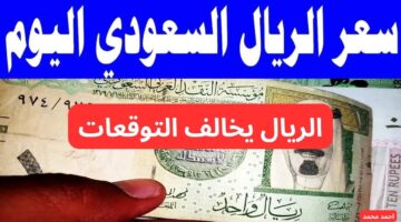 سعر الريال السعودي مقابل الجنيه المصري اليوم الجمعة 7 فبراير 2025