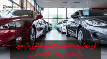 سيارات للعاطل والموظف