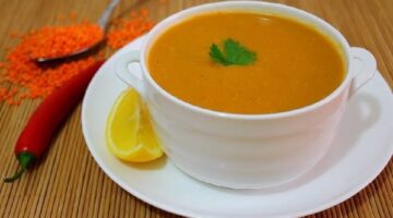 شوربة العدس الاصفر