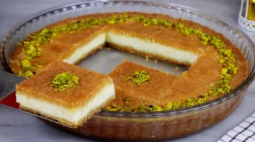 طريقة تحضير المعمول المد بالقشطة
