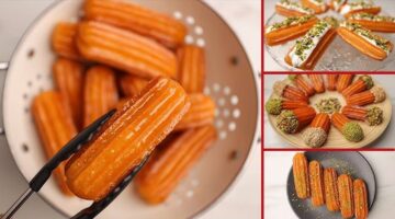 طريقة عمل بلح الشام بدون بيض