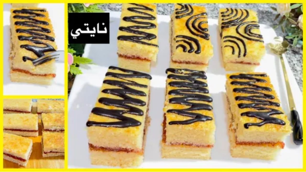 طريقة عمل كيك النايتي الهش ببيضة واحدة أطعم وألذ حاجة حلوة للأطفال