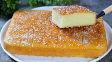 طريقة عمل كيكة الحليب الهشة بكل أسرارها والطعم أحلى من الجاهز 1