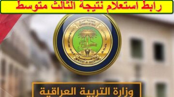 ظهرت الآن. رابط نتائج الثالث متوسط التمهيدي 2025 عبر موقع وزارة التربية العراقية moedu.gov .iq وموقع نتائجنا جميع المحافظات