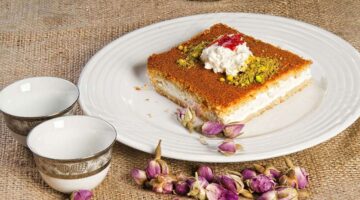 كنافة بالقشطة