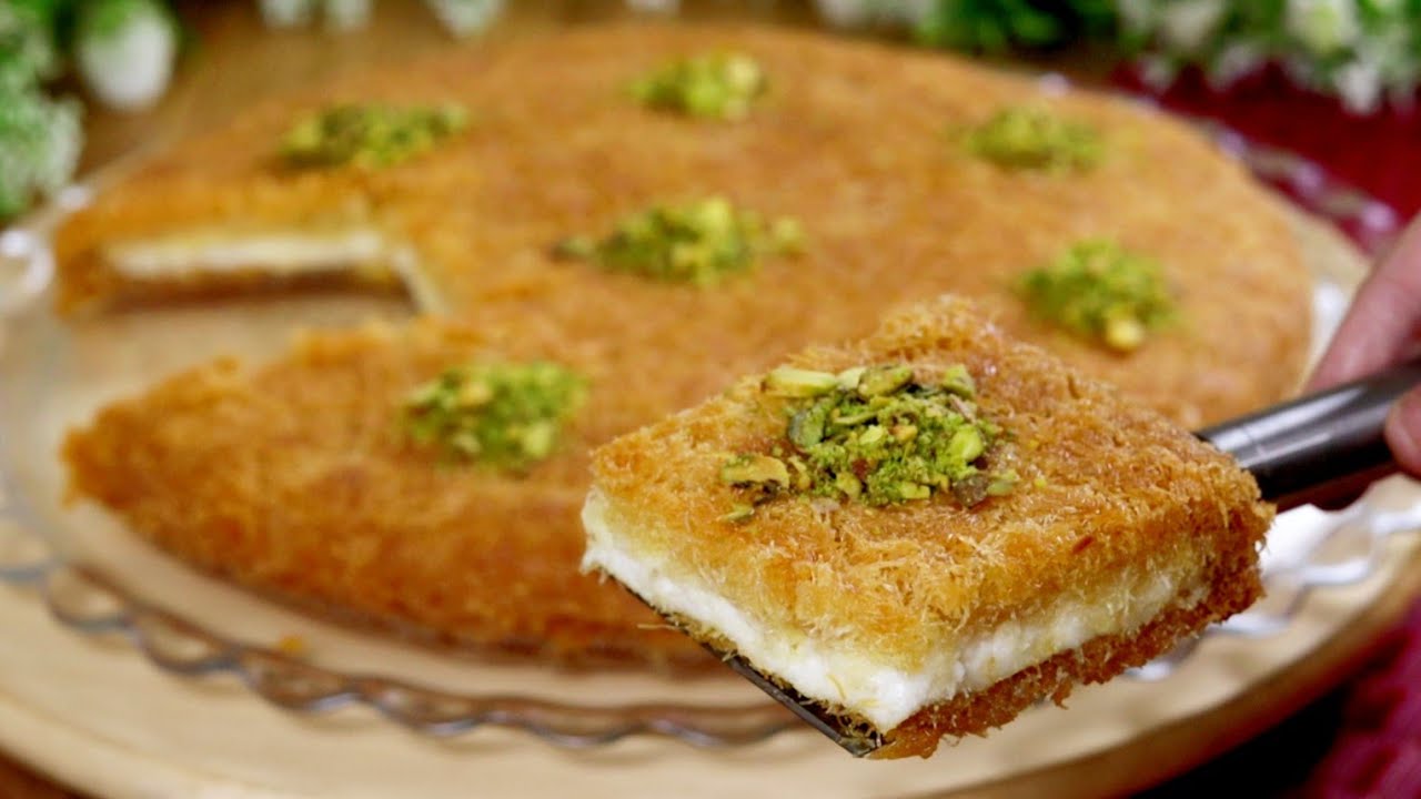 جهزى لرمضان من دلوقتى.. أسهل طريقة لعمل كنافة بالقشطة مقرمشة وذهبية زي الجاهزة 2 جهزى لرمضان من دلوقتى.. أسهل طريقة لعمل كنافة بالقشطة مقرمشة وذهبية زي الجاهزة