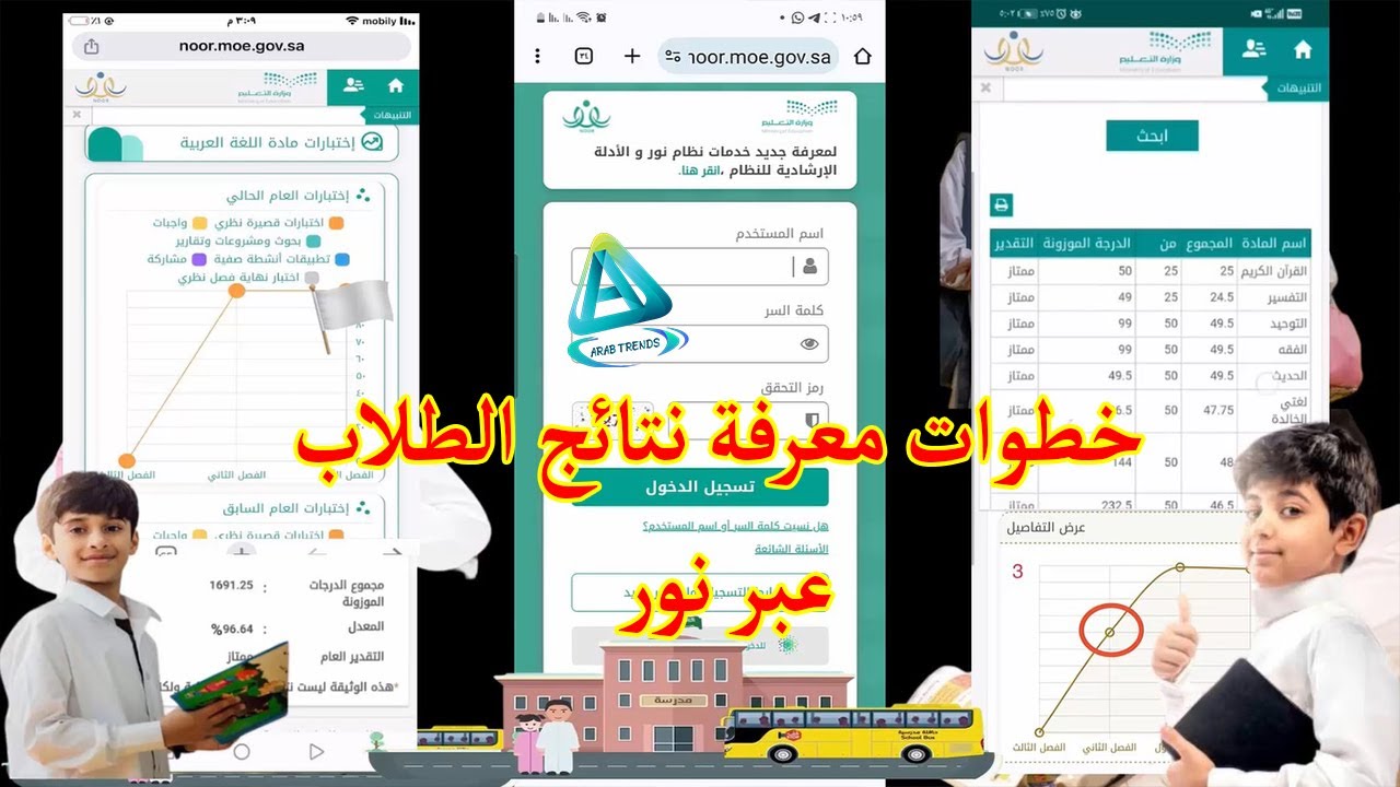 رابط EduWave.. كيف أعرف نتيجة طالب في نظام نور؟ الفصل الدراسي الثاني