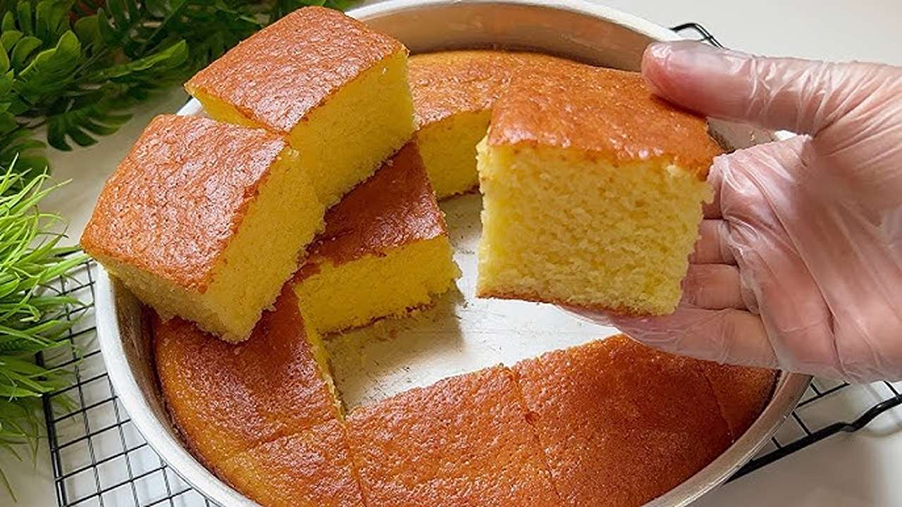 كيكة البرتقال الهشة اعمليها في دقائق بمكونات بسيطة وبتذوب في الفم