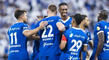 مباراة الهلال ضد الوصل