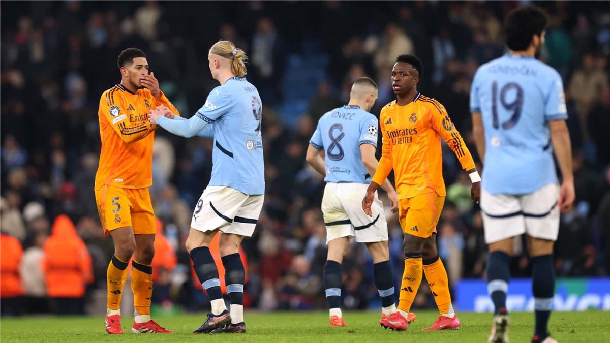 Real Madrid vs Manchester City.. مباراة ريال مدريد ومانشستر سيتي اليوم بدوري أبطال أوروبا| هل يشارك مرموش؟ 2 Real Madrid vs Manchester City.. مباراة ريال مدريد ومانشستر سيتي اليوم بدوري أبطال أوروبا| هل يشارك مرموش؟