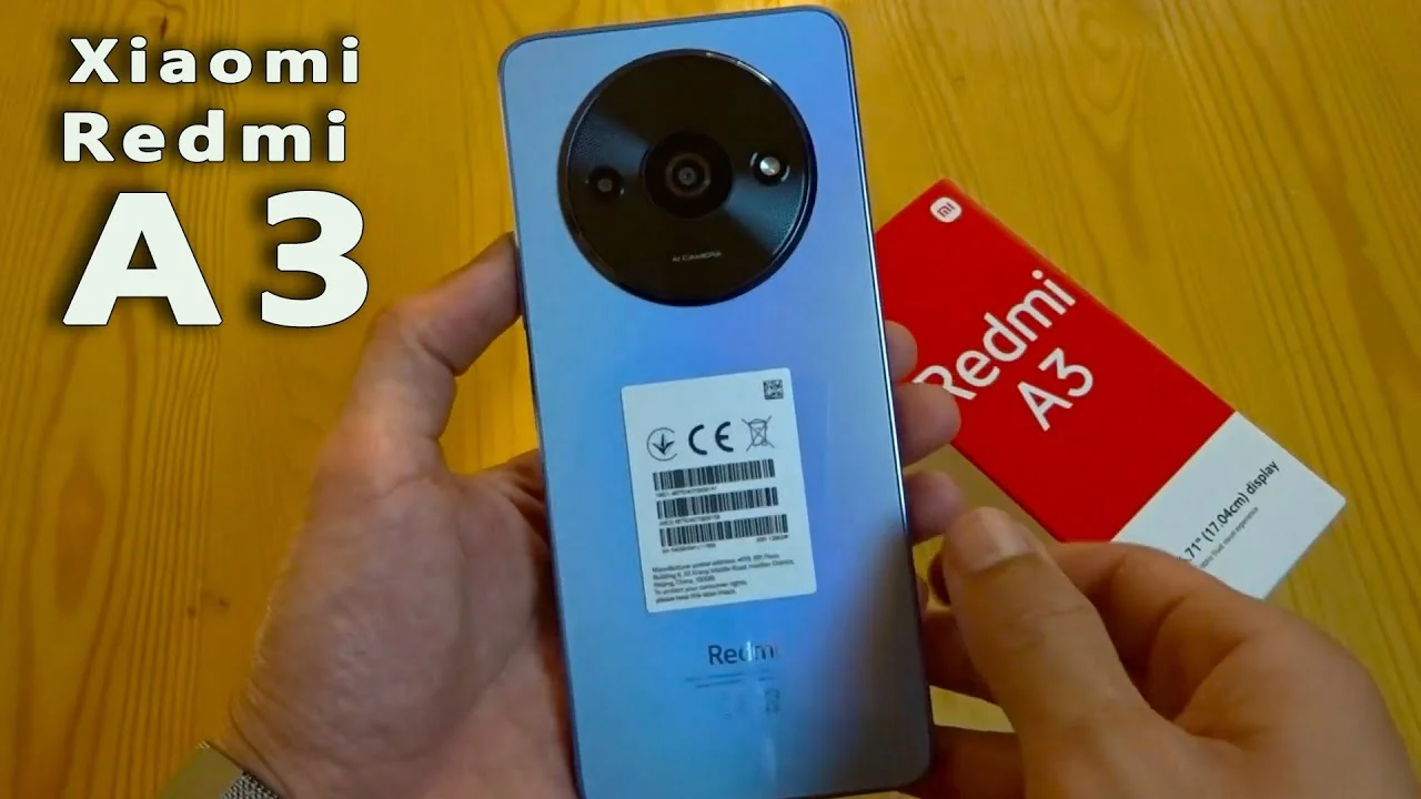 بدور على هاتف رخيص وأدائه مناسب أكتشف هاتف Xiaomi Redmi A3 المميز بمواصفات خرافية