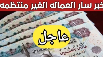 منحة للعمالة الغير منتظمة