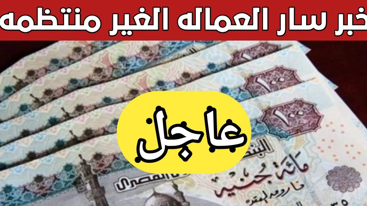 "مفاجأة سارة في رمضان"..الحكومة تصرف منحة 1000 جنيه للعمالة غير المنتظمة وتعلن عن موعد الصرف 6 “مفاجأة سارة في رمضان”..الحكومة تصرف منحة 1000 جنيه للعمالة غير المنتظمة وتعلن عن موعد الصرف