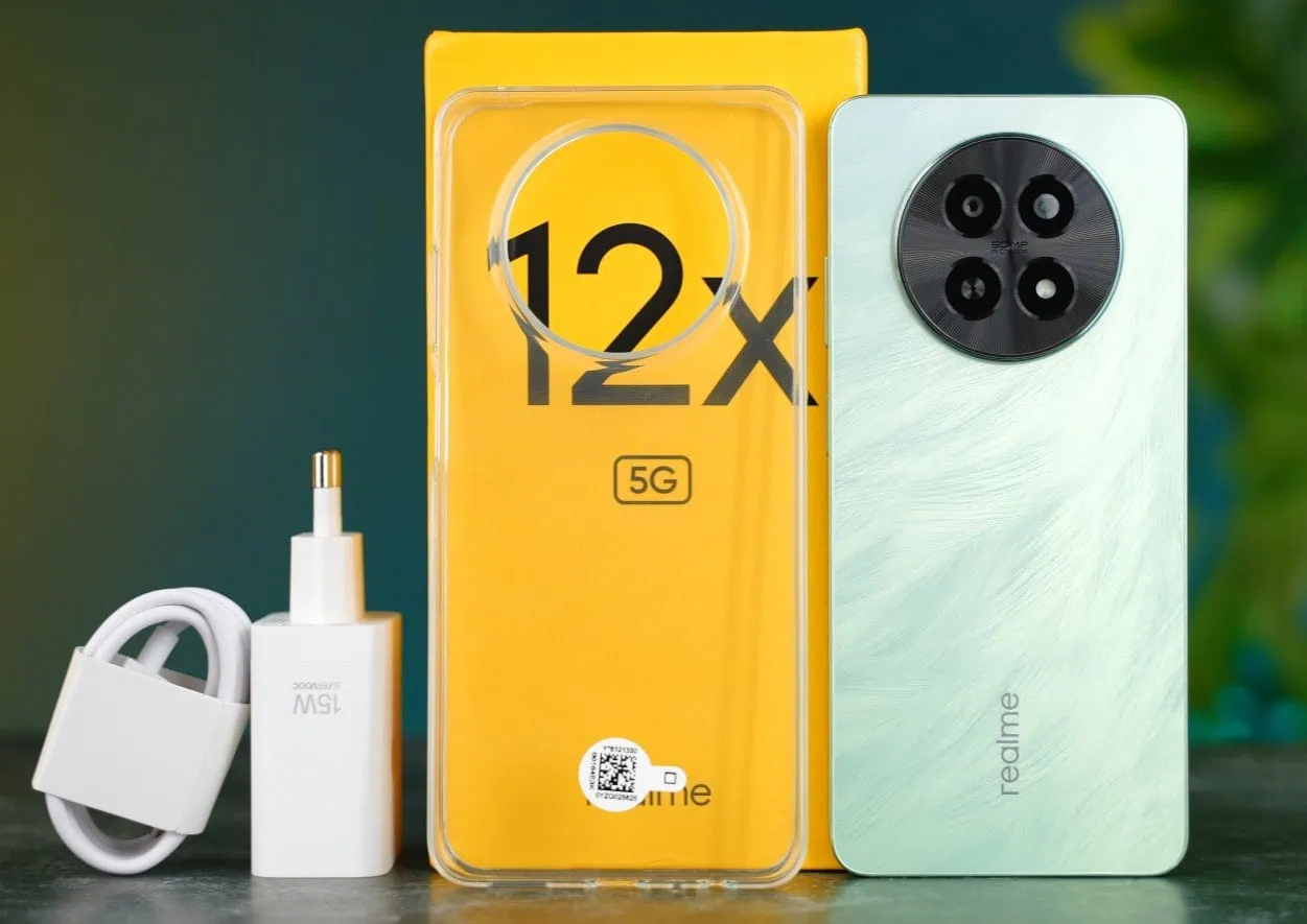 الفخامة والأداء في هاتف ملك الفئة الاقتصادية هاتف Realme 12x المصمم بشكل قوي ومتين وبمواصفات احترافية