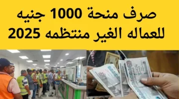 موعد صرف منحة العمالة غير المنتظمة
