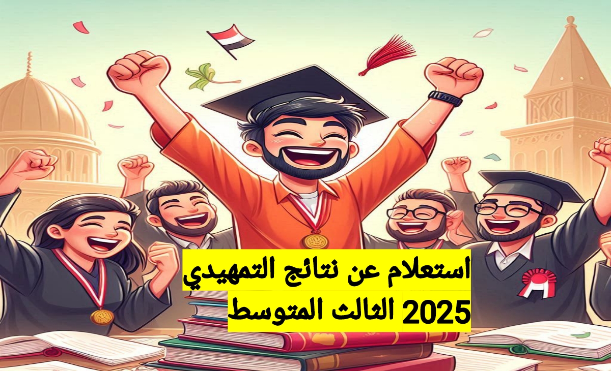 استعلم نتائج التمهيدي 2025 الثالث المتوسط الدور الأول برابط مباشر بالخطوات ظهرت رسمياً 2 استعلم نتائج التمهيدي 2025 الثالث المتوسط الدور الأول برابط مباشر بالخطوات ظهرت رسمياً
