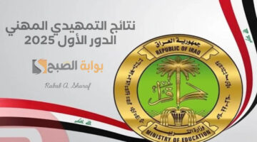 نتائج التمهيدي المهني 2025 الدور الأول
