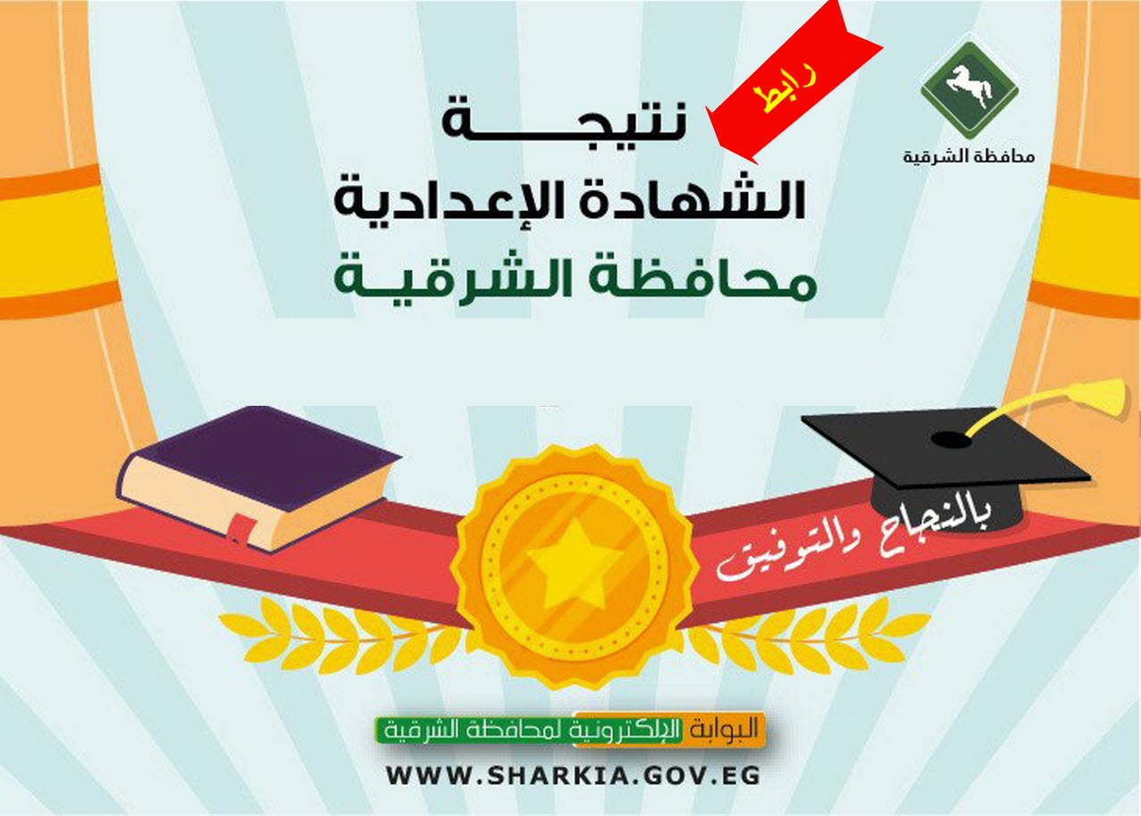 رابط نتيجة الشهادة الاعدادية محافظة الشرقية 2025 برقم الجلوس فور اعتمادها