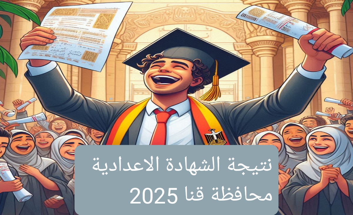 نتيجة الصف الثالث الاعدادي قنا 2025 الترم الأول رسمياً اليوم بالخطوات والرابط الرسمي