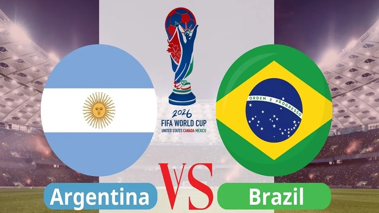 "ماتش Argentina vs Brazil".. القنوات الناقلة لمباراة الأرجنتين والبرازيل اليوم في تصفيات كأس العالم 2026 2 “ماتش Argentina vs Brazil”.. القنوات الناقلة لمباراة الأرجنتين والبرازيل اليوم في تصفيات كأس العالم 2026