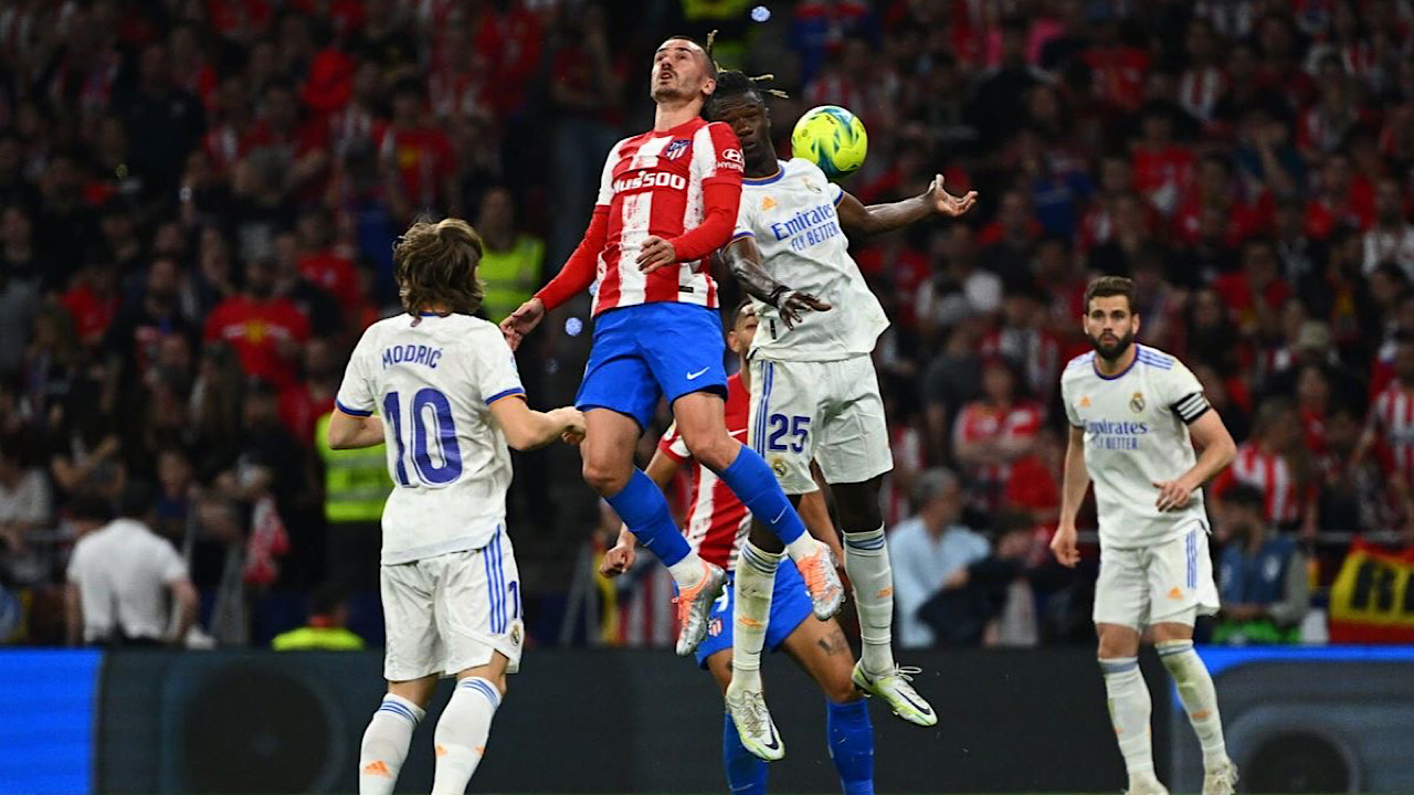 معلق مباراة ريال مدريد وأتلتيكو مدريد في دوري أبطال أوروبا 2024-2025