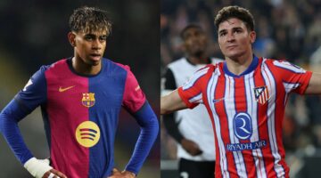 Lamine Yamal Barcelona Julian Alvarez Atletico de Madrid
