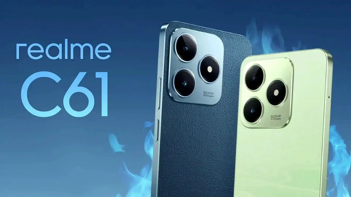 كأنك ماسك هاتف آيفون ريلمي تطرح هاتف Realme C61 يشبه الآيفون بمزايا خرافية
