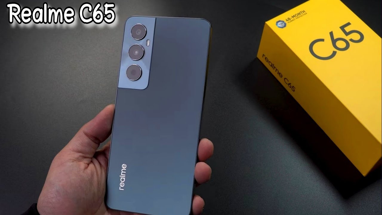 وحش الفئة الاقتصادية من ريلمي هاتف Realme C65 أفخم هاتف مناسب للجامعة بمواصفات عالية