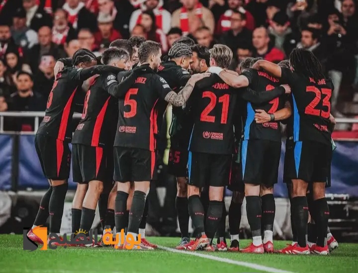 barcelona vs benfica.. القنوات الناقلة لمباراة برشلونة وبنفيكا في دوري أبطال أوروبا 2025 والمعلق 