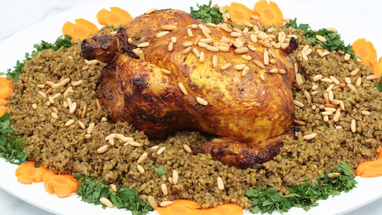خطوة بخطوة بالمكونات المطلوبة.. طريقة تحضير الدجاج المحشي بالفريك 5 خطوة بخطوة بالمكونات المطلوبة.. طريقة تحضير الدجاج المحشي بالفريك