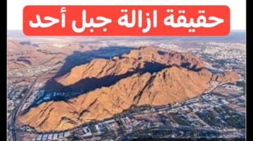 إزالة جبل أحد في السعودية0