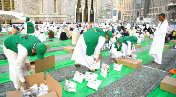 الاعتكاف في الحرمين الشريفين
