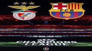 القنوات الناقلة لمباراة برشلونة وبنفيكا اليوم
