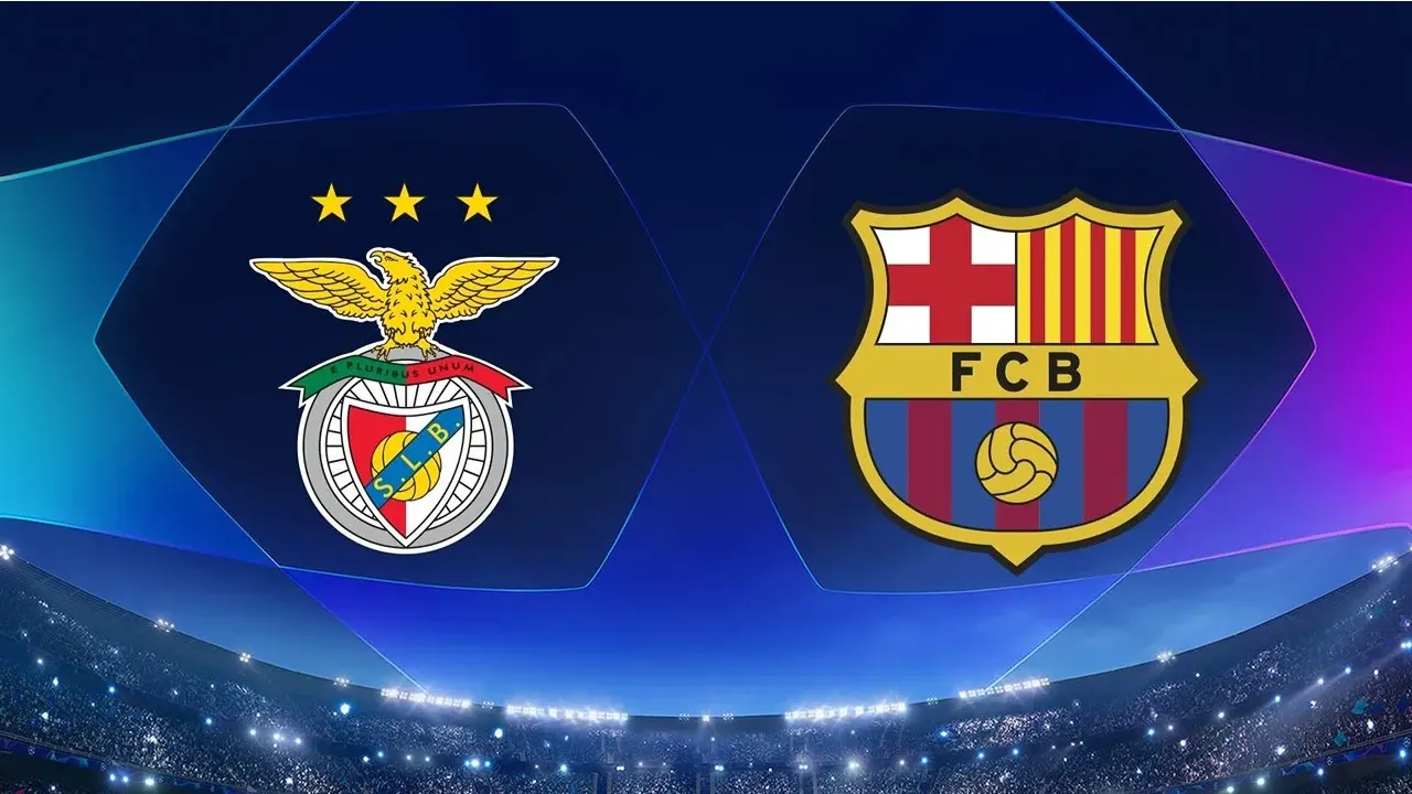 مواجهة نارية بين برشلونة وبنفيكا في دوري أبطال أوروبا 2024-25