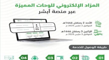 المرور السعودي يطرح مزاد اللوحات الإلكتروني عبر أبشر بخطوات بسيطة 2