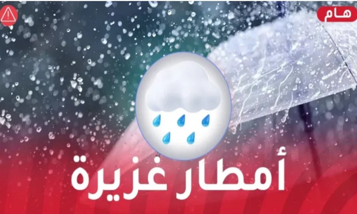 طقس الجزائر الآن.. رياح قوية وأمطار رعدية